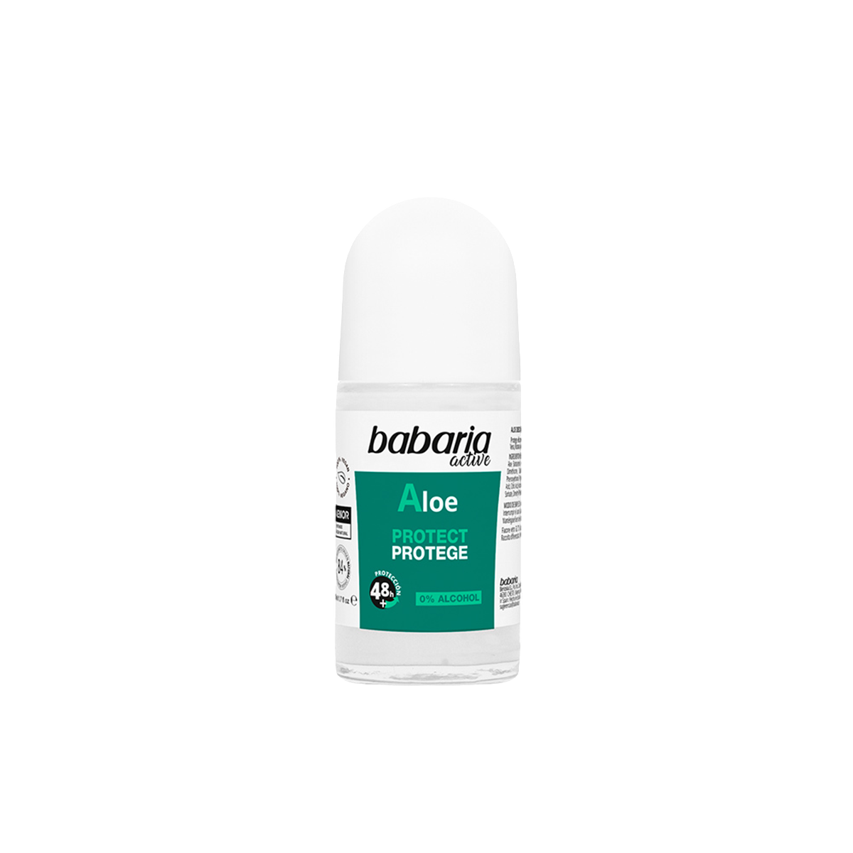 Babaria, Aloe, 48h Protection, Deodorant-Roll-On, Für Frauen, 50 ml