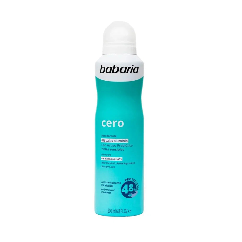 Babaria Cero alkoholfreies Deodorant-Spray für Frauen 200 ml