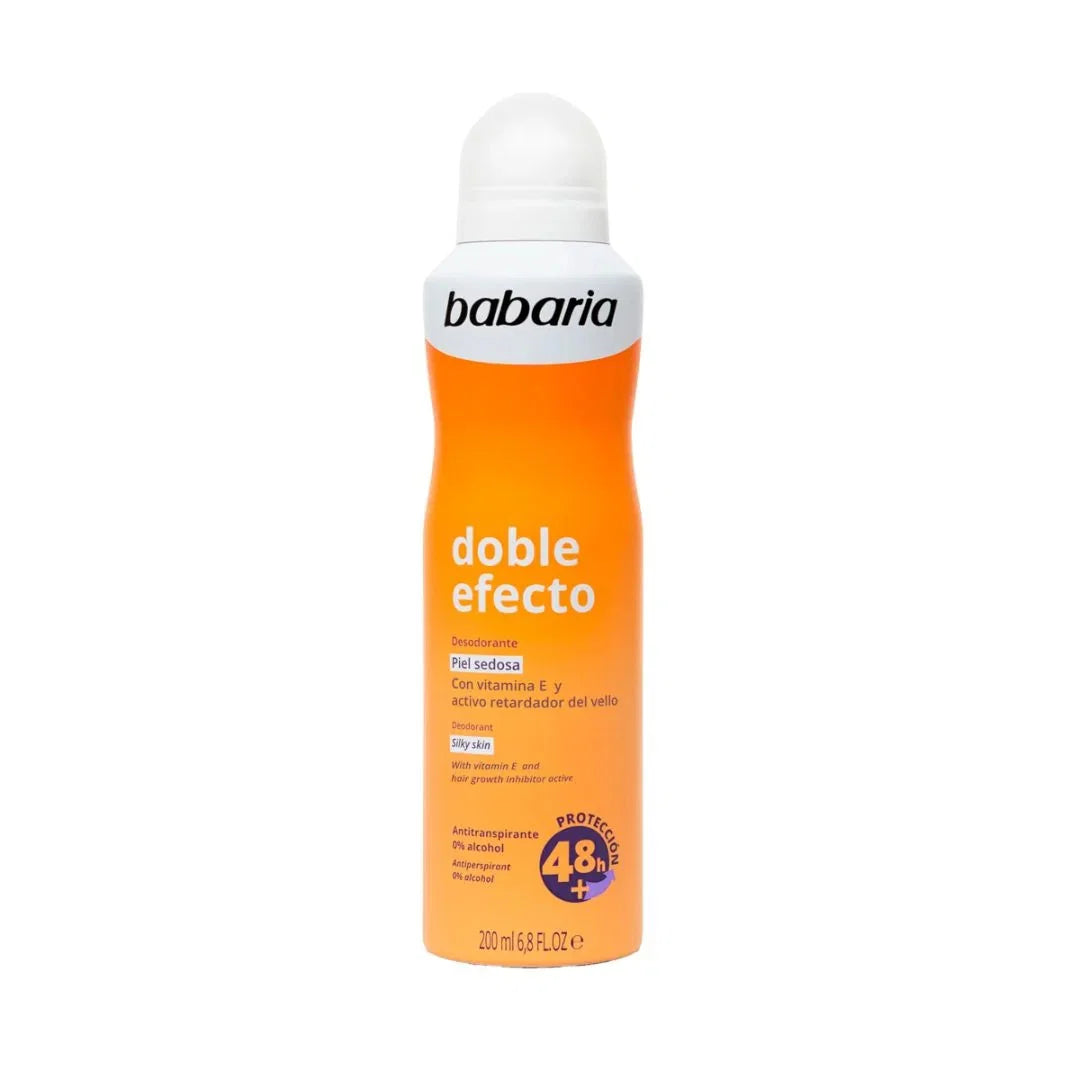 Babaria, Double Effect, Softening & Smoothing, Deodorant Spray, Für Frauen, 200 ml