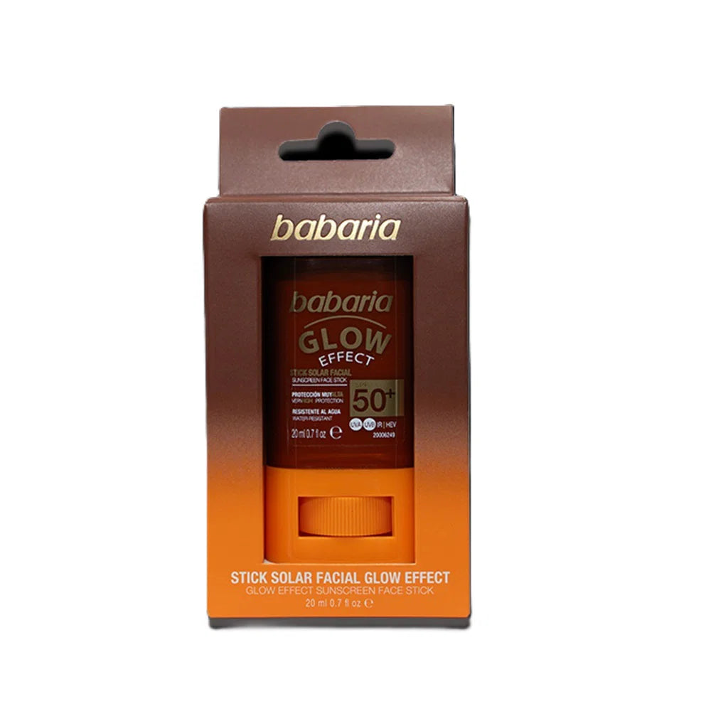 Babaria, Glow Effect, Sonnenschutzstift, SPF 50+, 20 ml