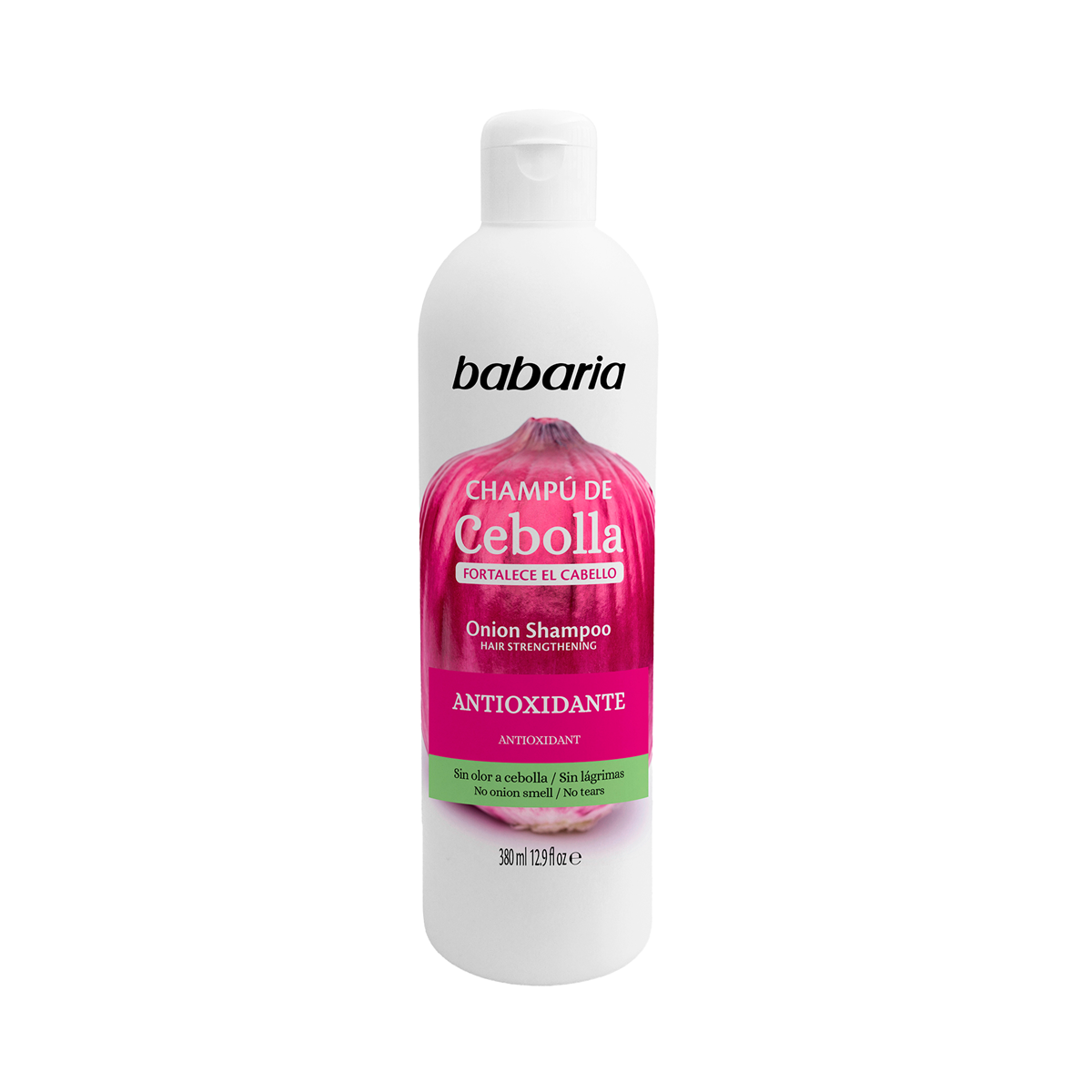 Babaria, Onion, Haarshampoo, Antioxidant & Fortifying, 380 ml