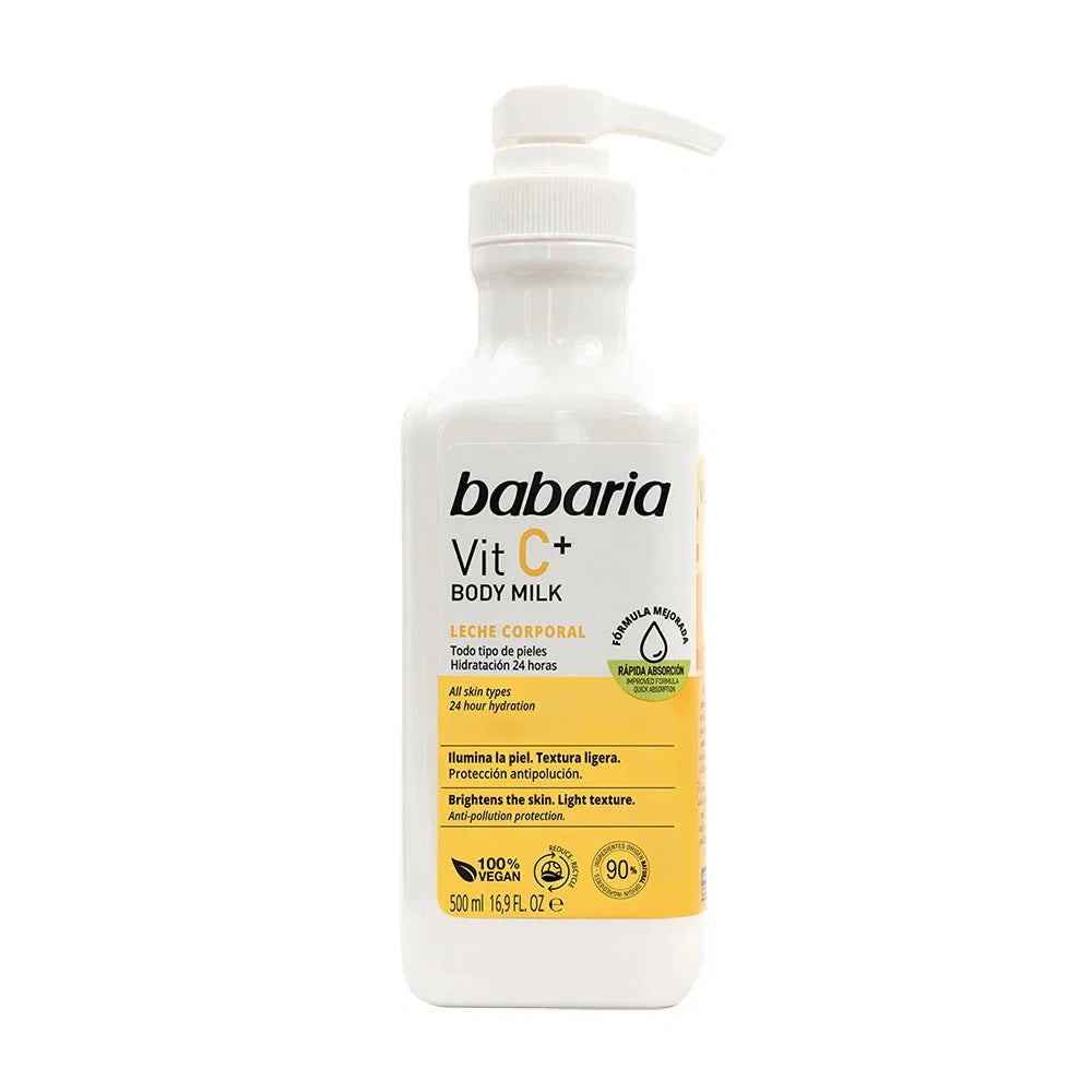 Babaria, Vitamin C, Aufhellung, Körpermilch, Täglich, 500 ml