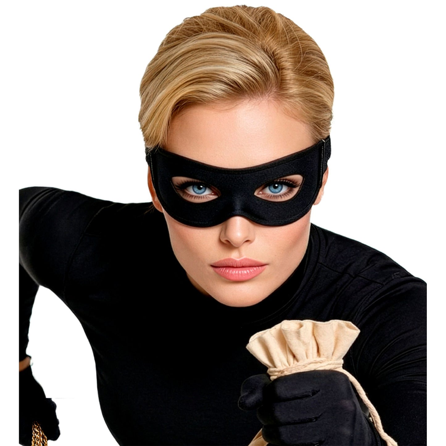 "BANDITEN AUGENMASKE" schwarz – Ansicht 5