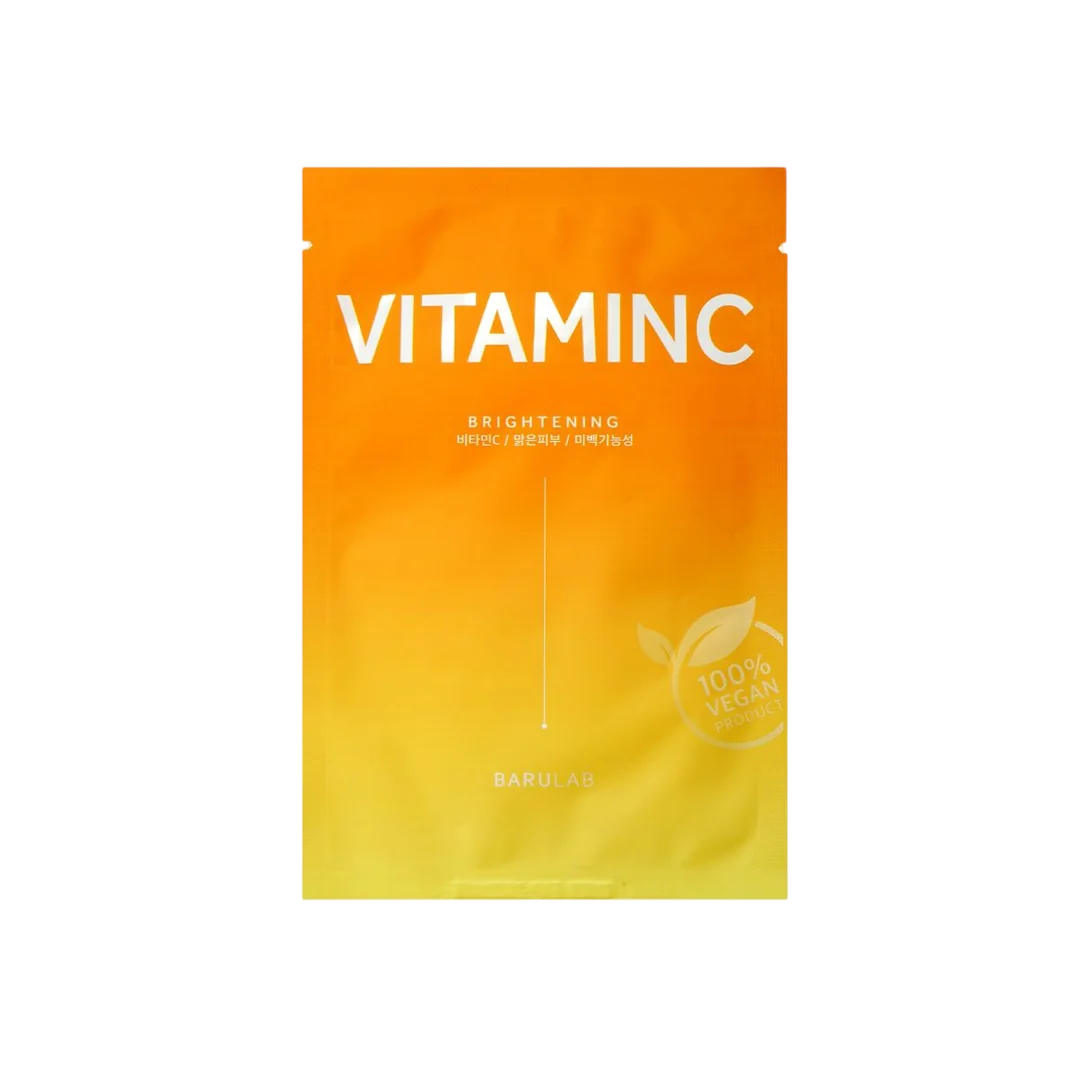 Barulab, Vitamin C, Brightening, Sheet Mask, For Face, 23 g