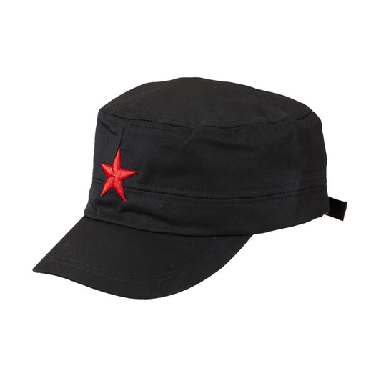 "BASECAP MIT ROTEM STERN" – Vorderansicht