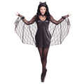 "BATWOMAN" (Kleid mit Flügeln, Ohren) – Vorderansicht
