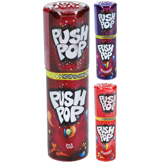 Bazooka Push Pop Lolli 15g Lutscher süsser Genuss