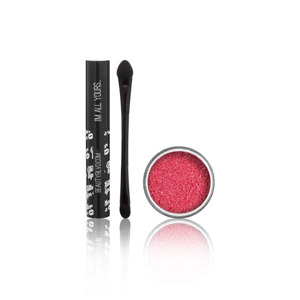 Beauty Blvd, Glitter Lips, Strahlend, Lipgloss, Nacktbaden, 3.5 ml
