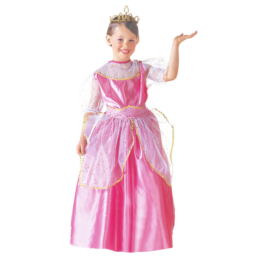 "BEAUTY QUEEN" (Kleid, Gürtel, Krone) – Vorderansicht