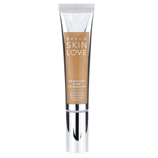 Becca Becca, Skin Love, Dimeticon, Feuchtigkeitsspendend, Flüssige Grundierung, Café, 35 ml Regular