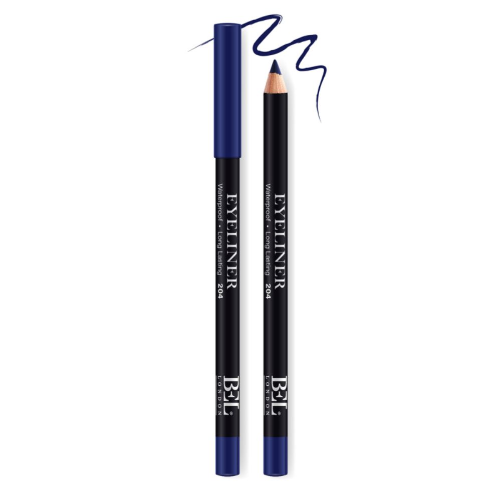 Bel London, BEL London, Hydriertes Pflanzenöl, Wasserdicht, Farbe, Langlebig, Gel-Kajalstift, 204, Blau, 0.78 g
