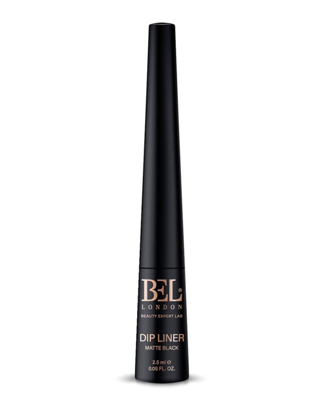 Bel London Bel London, Dip Liner, Wasser, Wasserdicht, Farbe, Konturierung, Flüssiger Eyeliner, Matt Schwarz, 2.5 ml Regular