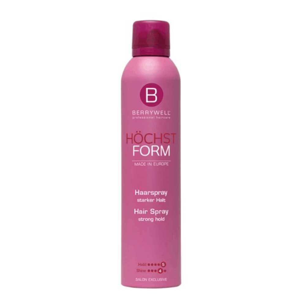Berrywell, Hochst Form, Haarspray, Stark, Stark, 300 ml *Tester