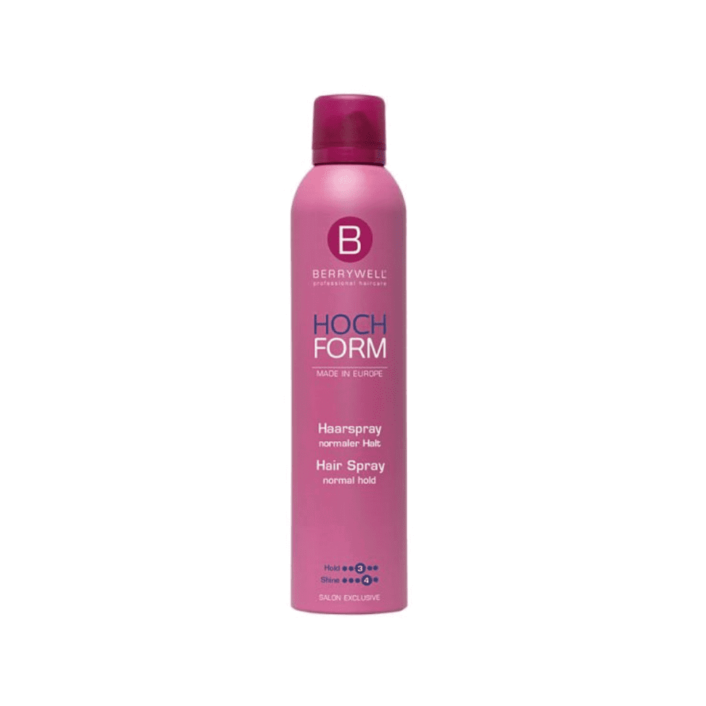 Berrywell, Hochst Form, Haarspray, Volumen und Glanz, Normal, B18500, 300 ml *Tester