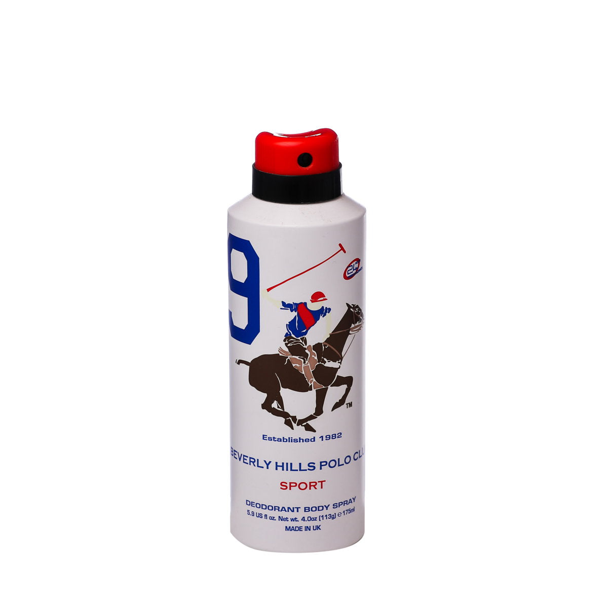 Beverly Hills Polo Club Beverly Hills Polo Club, 1982 - Sport 9, Antitranspirant, Deodorant Spray, Für Frauen, 150 ml Regular