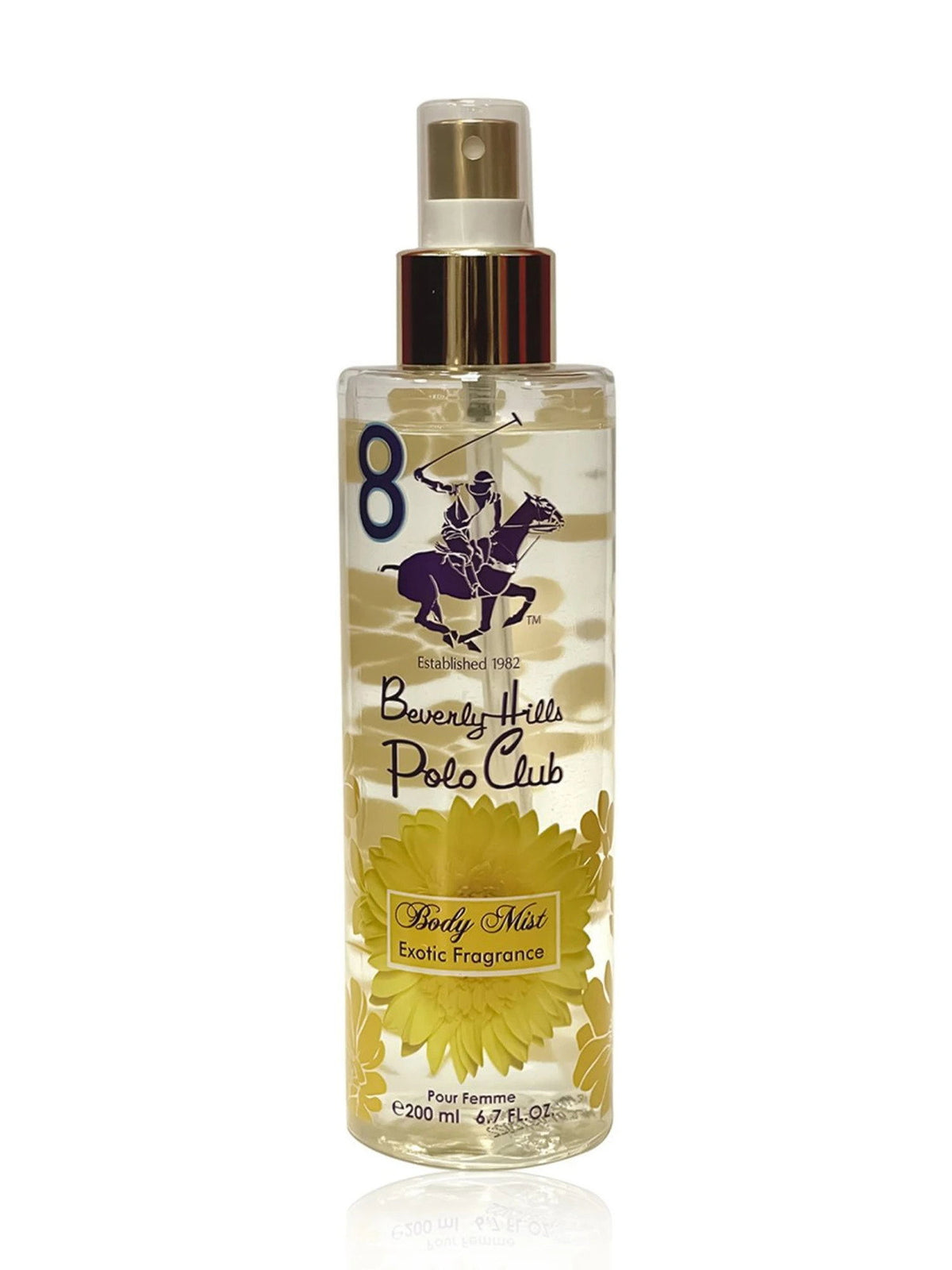Beverly Hills Polo Club, No.8 Exotic Fragrance, Körperspray, 200 ml