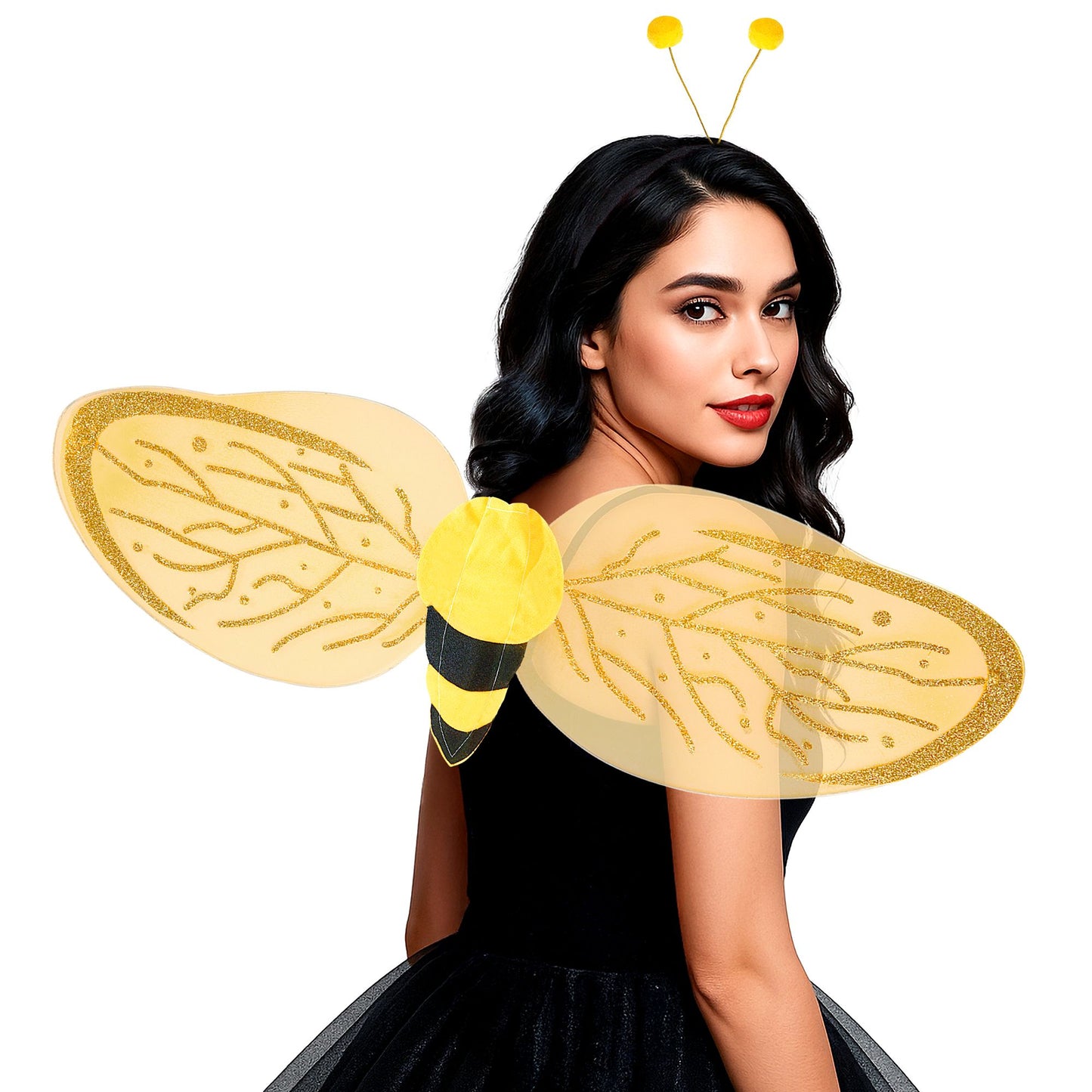 "BIENE" Dress-up Set (Flügel, Antennen) – Ansicht 4