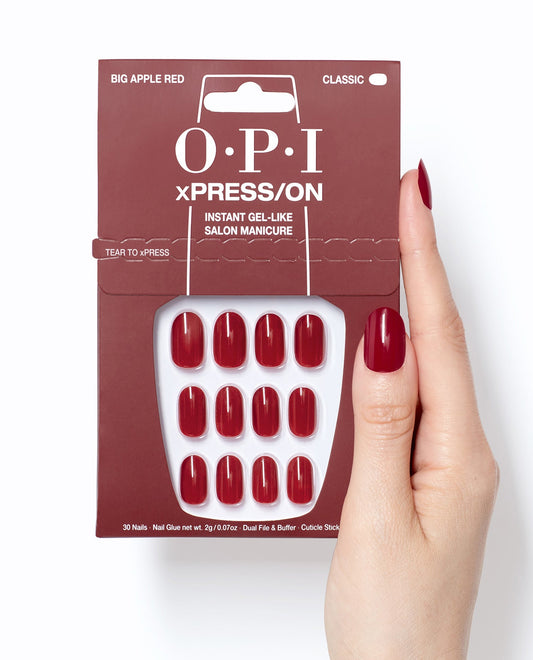 OPI OPI Xpress-On Künstliche Nägel Big Apple Red 30 Stück Kosmetik