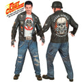 "BIKER FAST COSTUME" (Oberteil, Hose, Handschuhe) – Vorderansicht