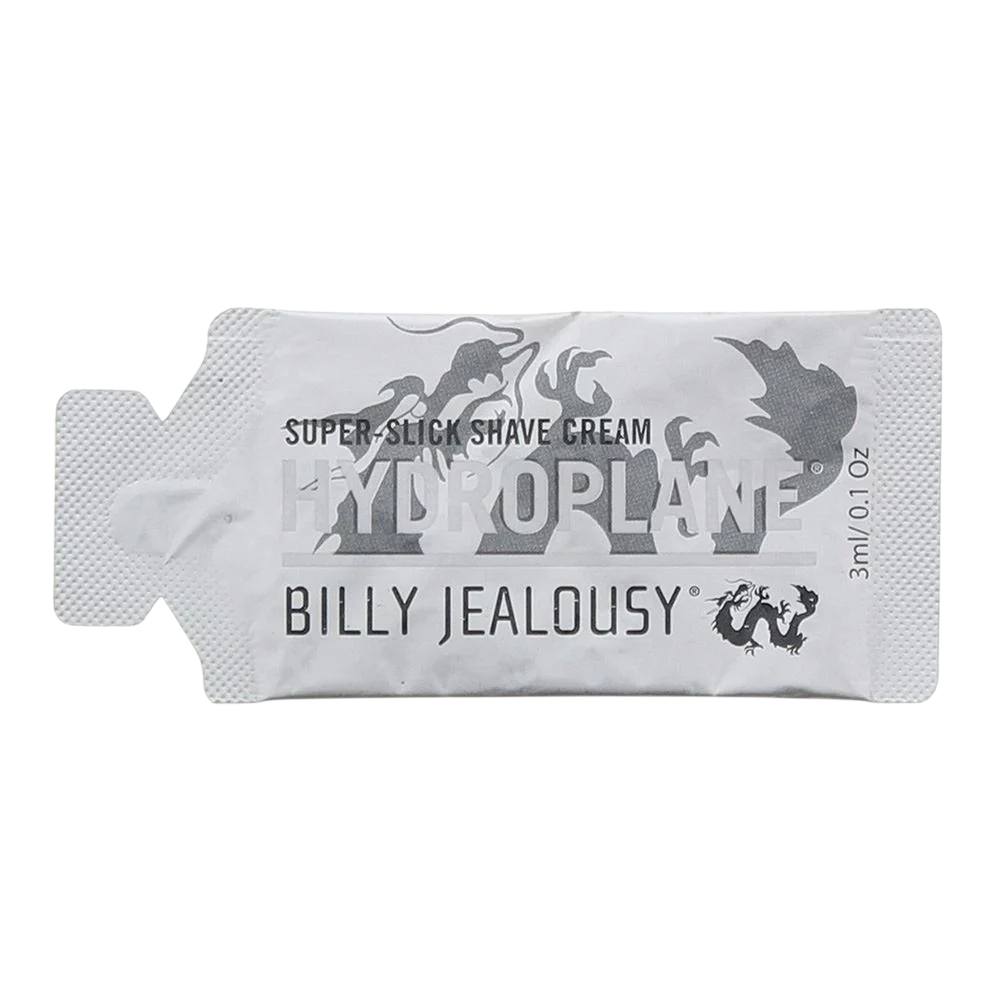 Billy Jealousy, Hydroplane Super-Slick, Weichmachen, Rasiercreme, 3 ml