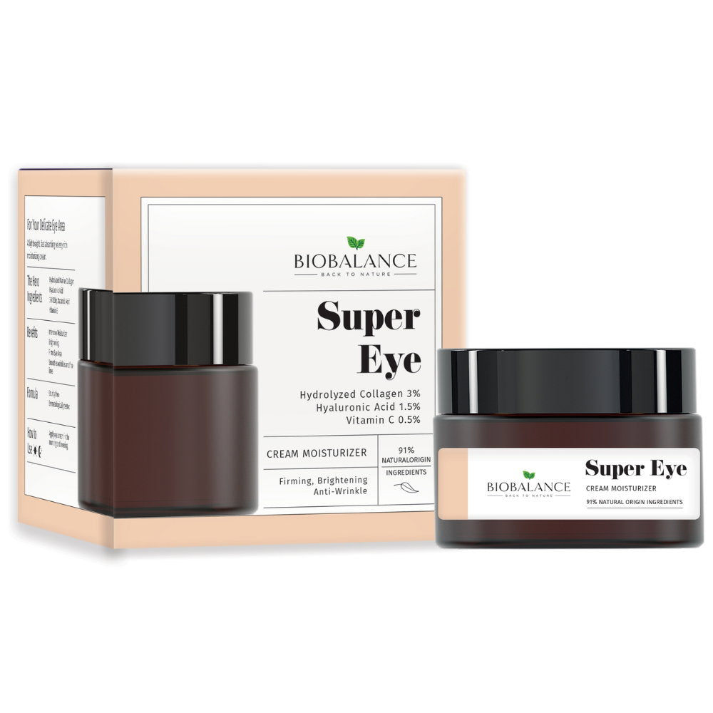 Bio Balance, Super Eye, Hydrating, Firming & Brightening, Tag & Nacht, Augencreme, 20 ml