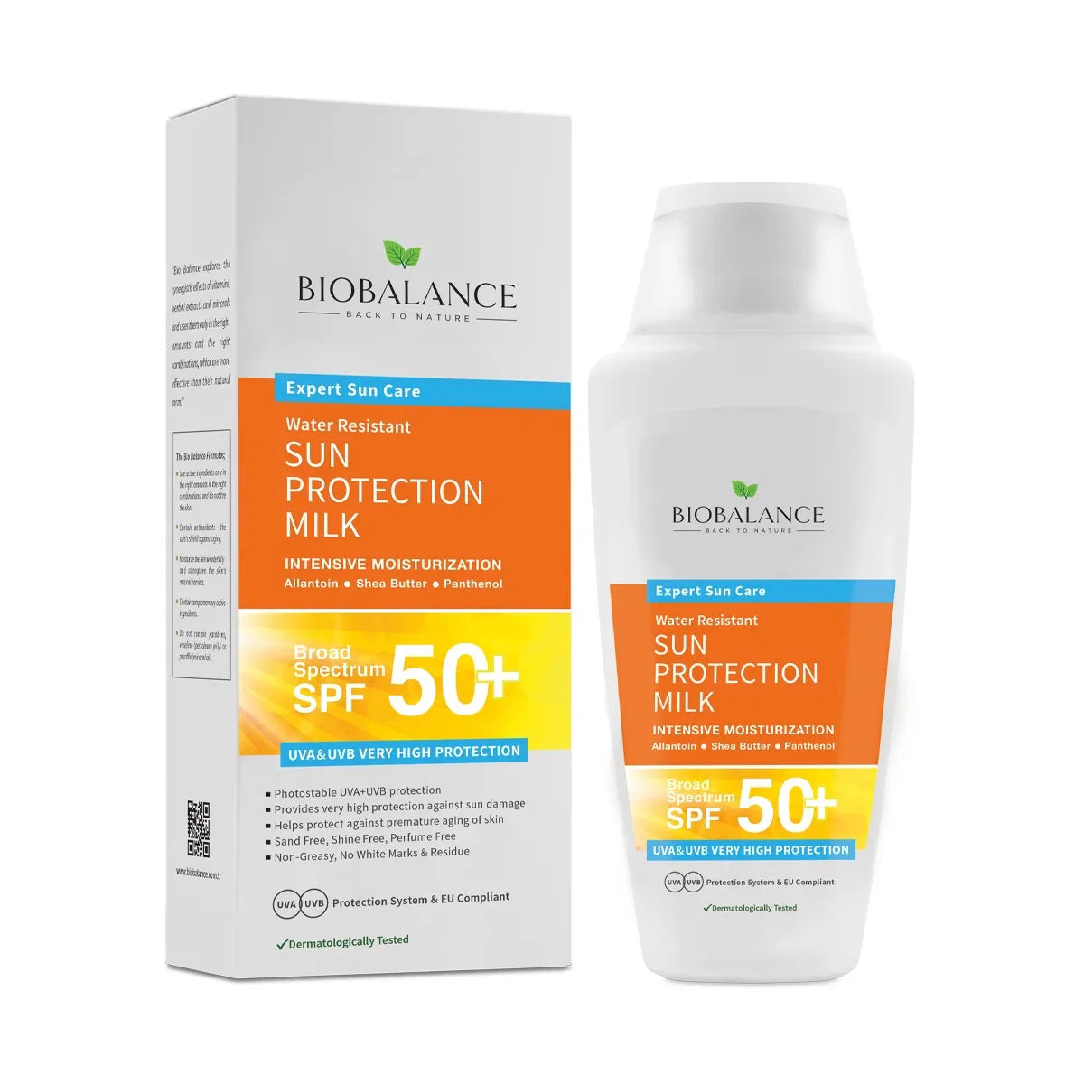 Bio Balance, Sun Protection, Befeuchtend und schützend, Sonnenmilch, SPF 50, 150 ml