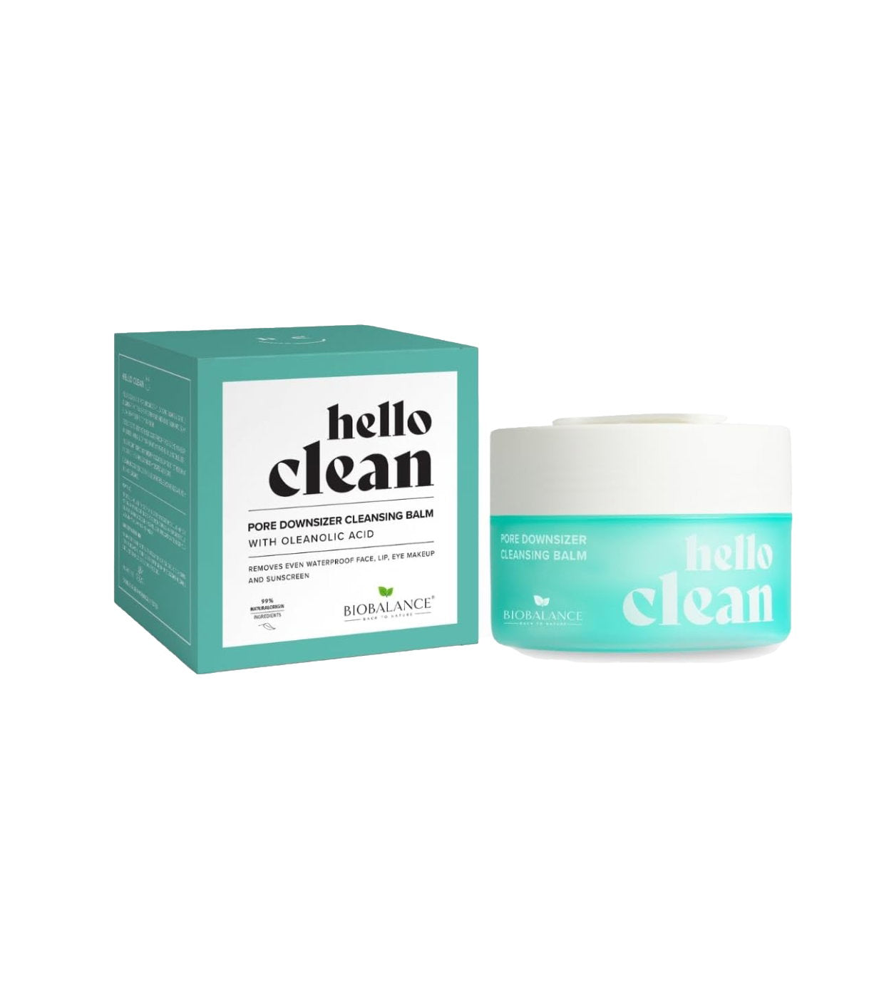 Bio Balance, Hello Clean Pore Downsizer, Reinigung und Reinigung, Reinigungsbalsam, Für Gesicht & Augen, 100 ml