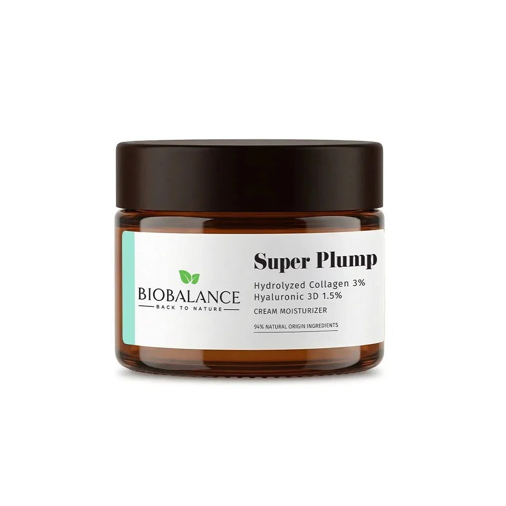 Bio Balance, Super Plump, Hydrating & Plumping, Tag & Nacht, Sahne, Gesicht, 50 ml