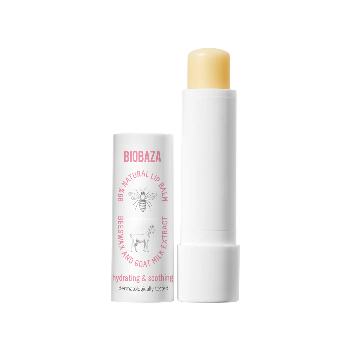 Biobaza, Bees & Goats, Hydratisierend, Lippenbalsam, 4.5 g