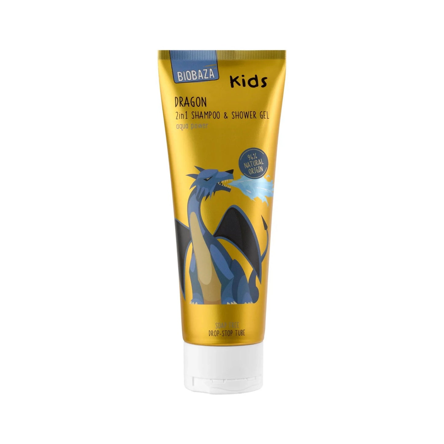 Biobaza, Dragon Kids, Duschgel & Shampoo 2-in-1, Aloe Vera, 250 ml