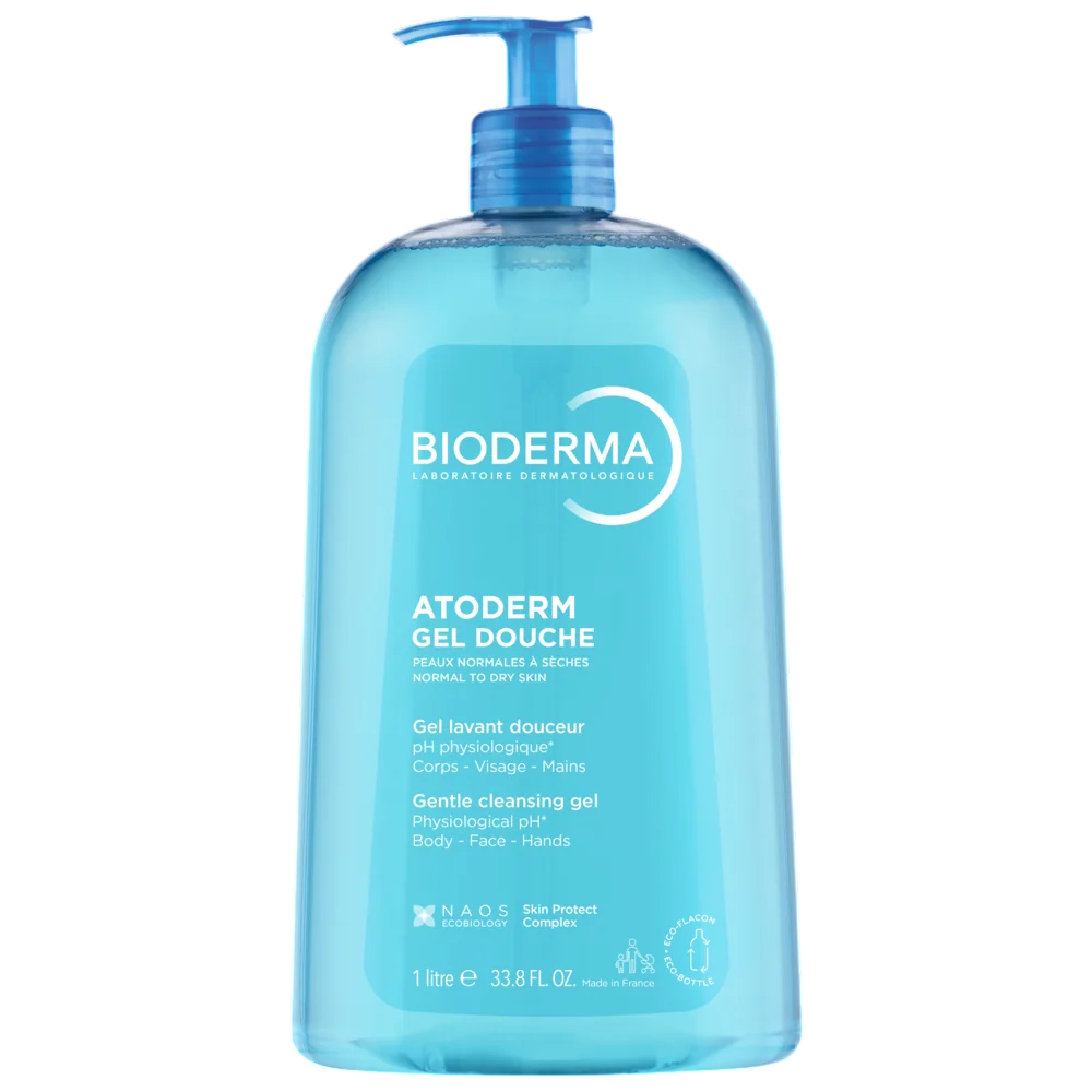 Bioderma, Atoderm, Sanfte Reinigung, Duschgel, Für alle Hauttypen, 1000 ml