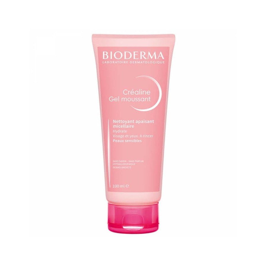 Bioderma, Crealine, Hydratisierend, Reinigungsgel, Für das Gesicht, 100 ml