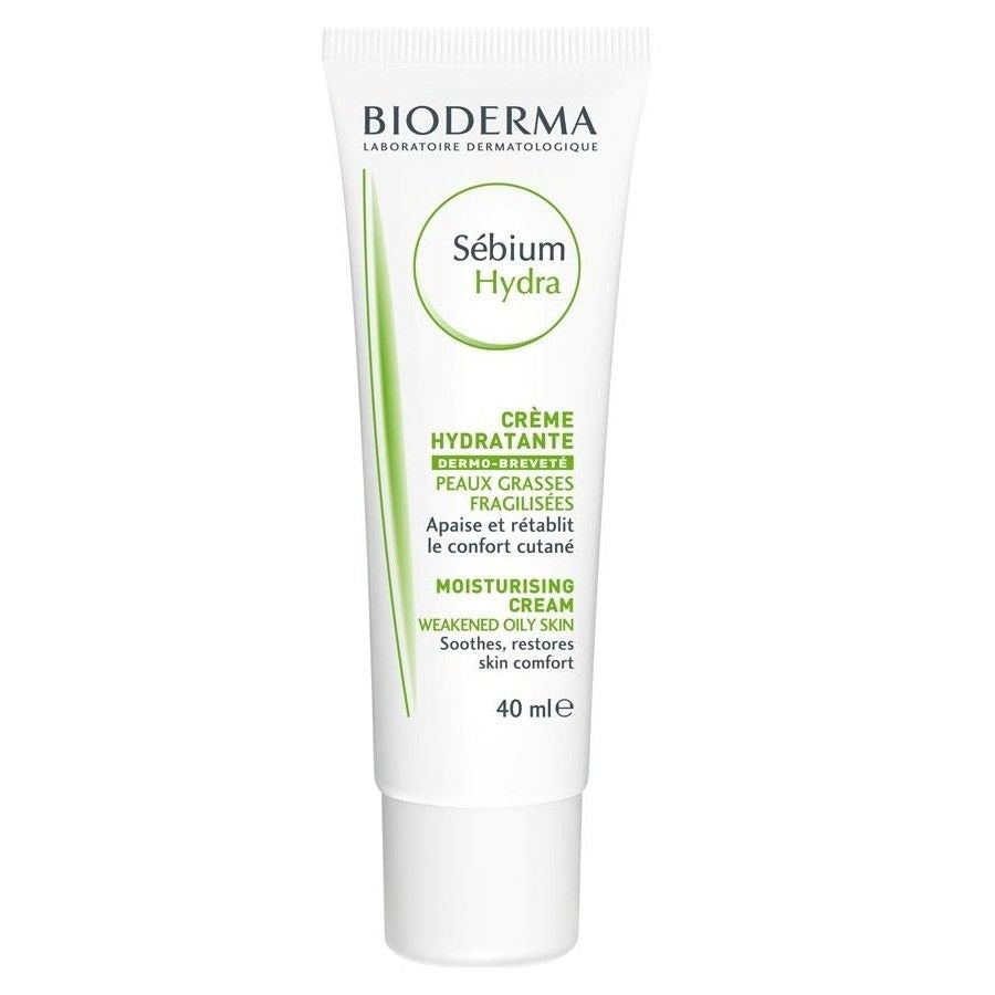 Bioderma Bioderma, Sebium Hydra, Ultra-nährend/Feuchtigkeitsspendend, Tag & Nacht, Sahne, Für das Gesicht, 40 ml Regular