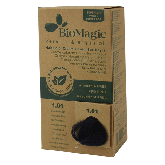 Biomagic Biomagic, Biomagic, Keratin & Argan Oil, Permanente Haarfarbe, 1.01 , 250 ml *Tester