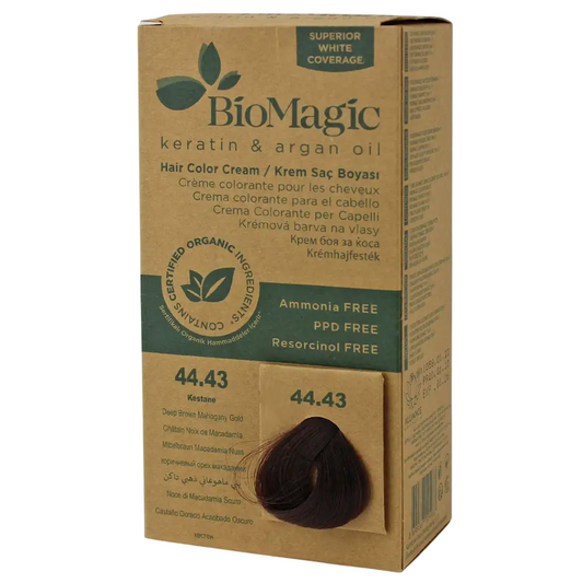 Biomagic Biomagic, Biomagic, Keratin & Argan Oil, Permanente Haarfarbe, 44.43 , 250 ml *Tester