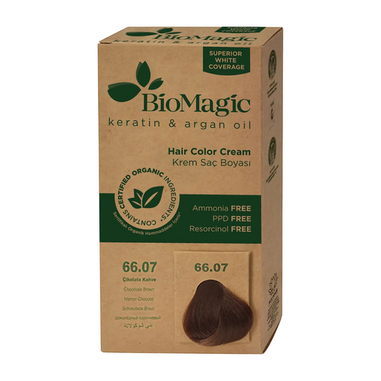Biomagic Biomagic, Biomagic, Keratin & Argan Oil, Permanente Haarfarbe, 66.07 , 250 ml *Tester