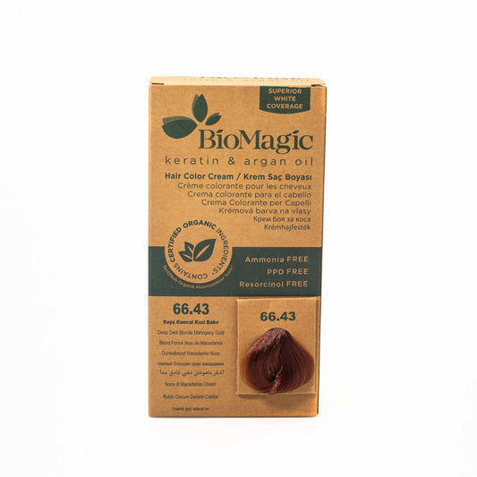 Biomagic Biomagic, Biomagic, Keratin & Argan Oil, Permanente Haarfarbe, 66.43 , 250 ml *Tester
