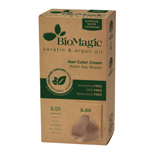 Biomagic Biomagic, Biomagic, Keratin & Argan Oil, Permanente Haarfarbe, 8.00 , 250 ml *Tester