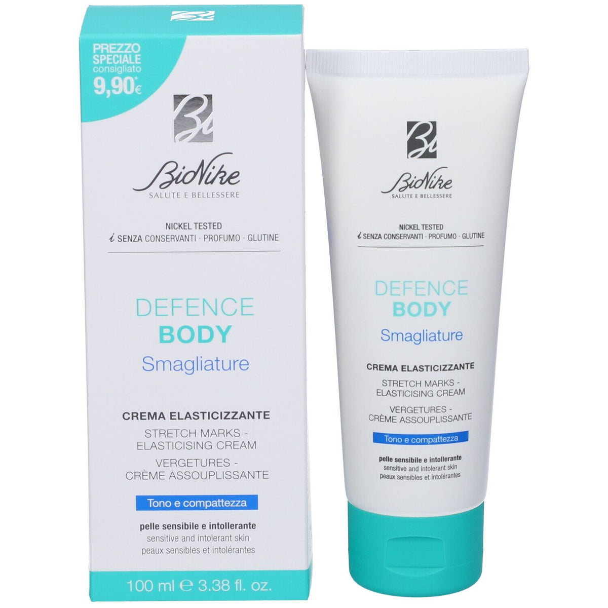 BioNike, Defence, Gegen Dehnungsstreifen, Körpercreme, 100 ml