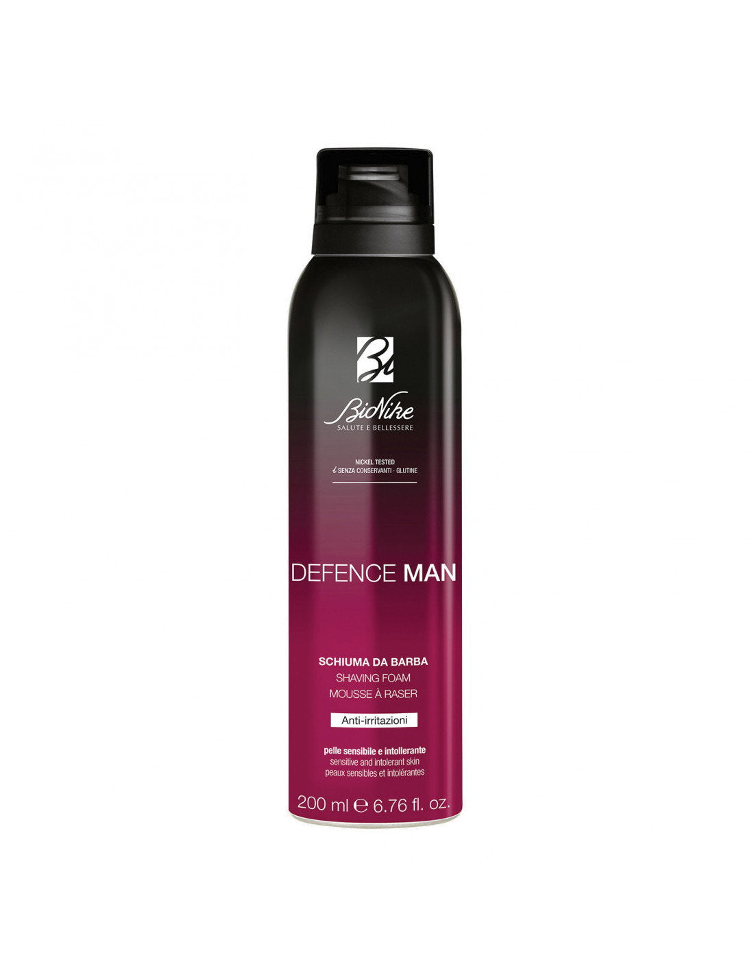 BioNike, Defence, Cleansing & Protecting, Shaving Foam, 200 ml