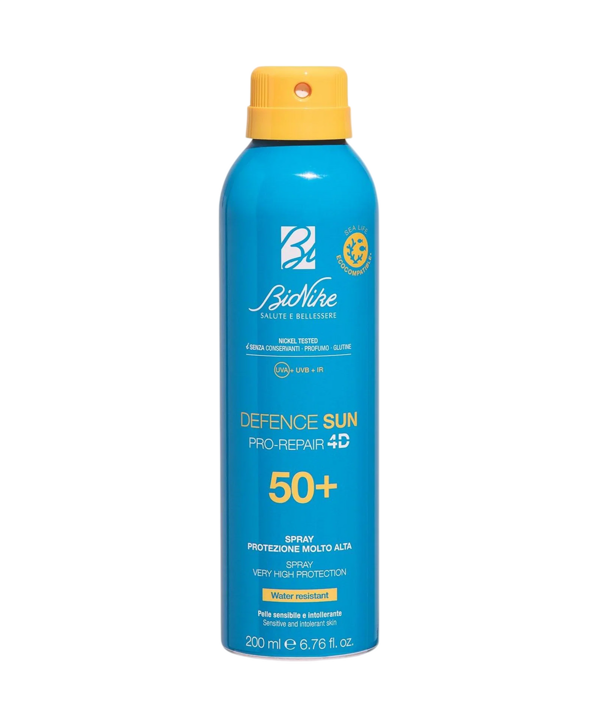 BioNike, Defence Sun, Protecting, Vor Sonneneinstrahlung, Spray, SPF 50+, 200 ml