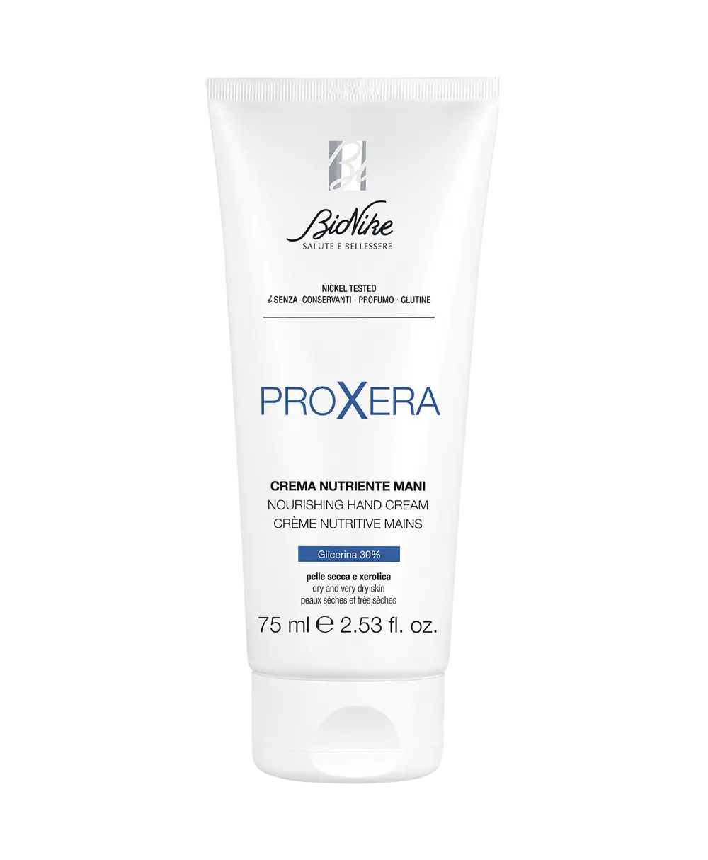 BioNike, Proxera, Nourishing & Softening, Tag & Nacht, Sahne, Für Hände, 75 ml