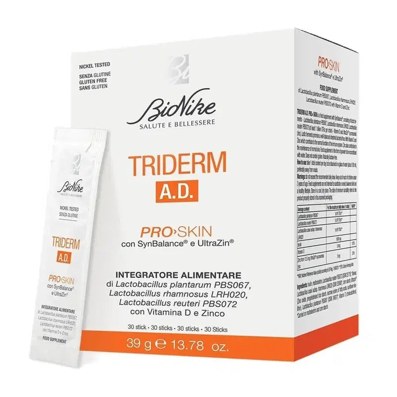 BioNike Triderm A.D. Pro Skin Pulverstäbchen 30 Stück
