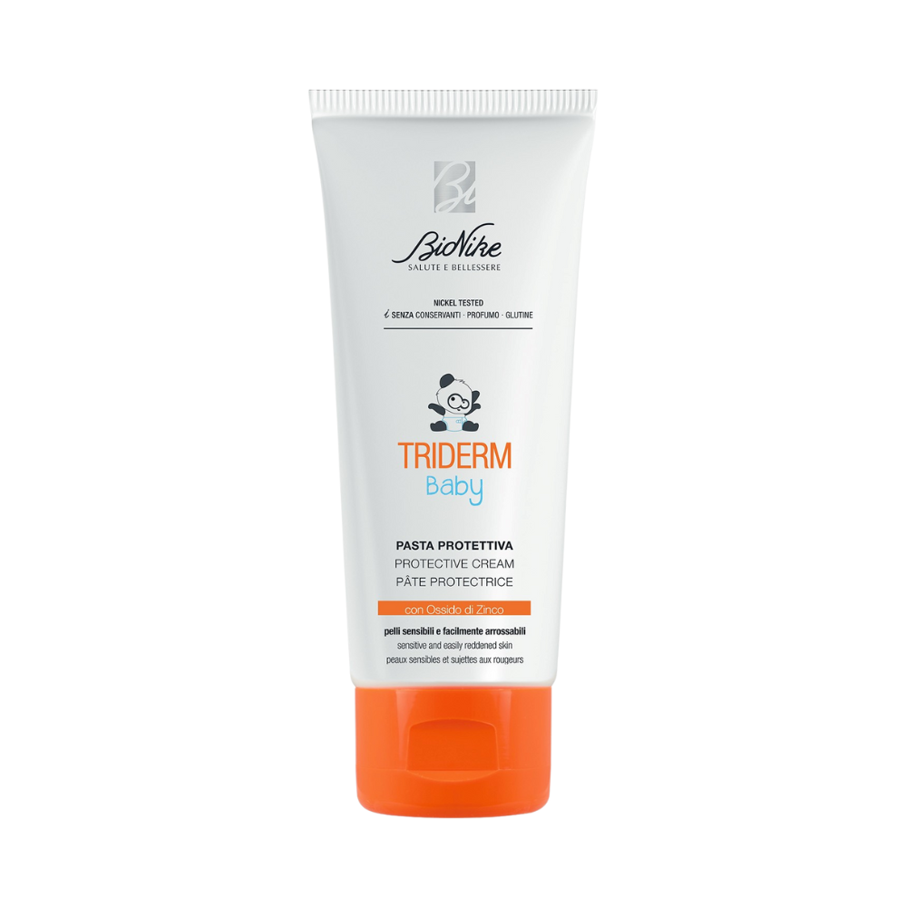 BioNike, Triderm Baby, Soothing & Protecting, Daily, Local Treatment Cream, Sensitivity, For Redness, Diaper Area, 100 ml