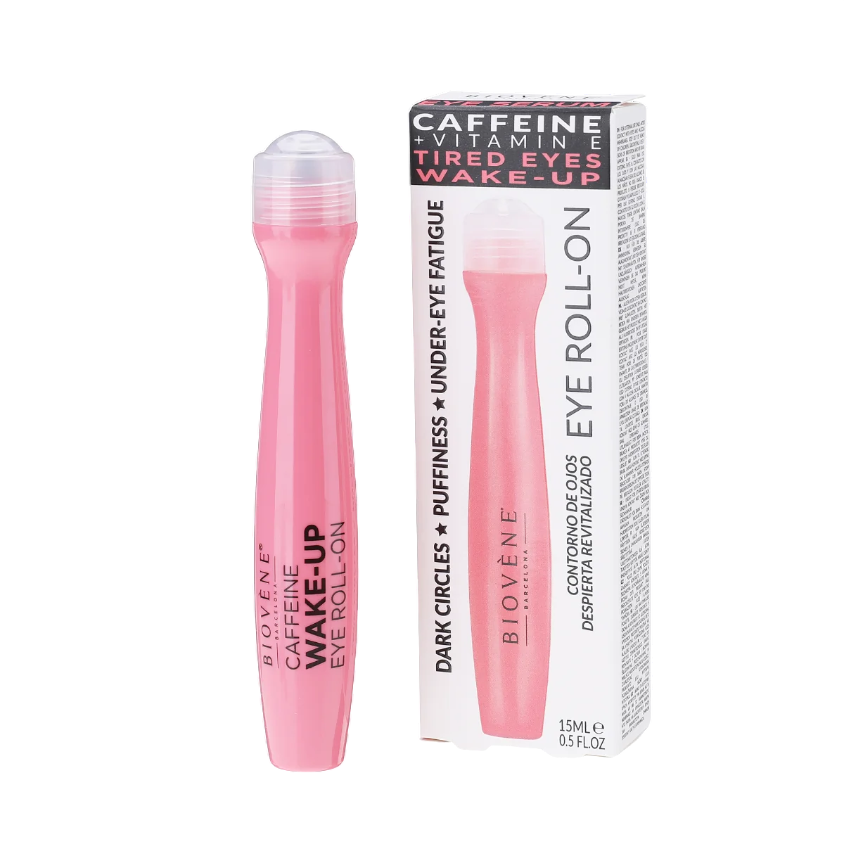 Biovene Augen-Roll-On mit Koffein und Vitamin E, 15 ml