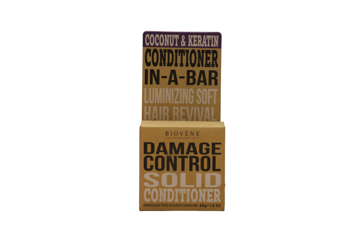 Biovene, Conditioner In A Bar, Kokosnuss, Haarspülungsriegel, Weichmachen, 40 g *Tester