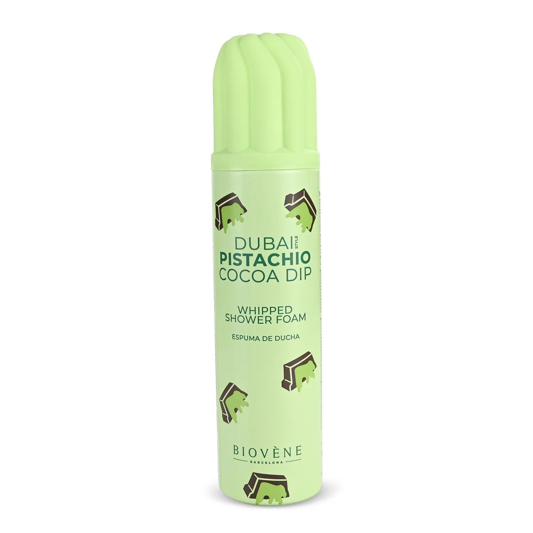Biovene, Dubai Pistachio Cocoa Dip, Hydratisierend, Duschschaum, 250 ml