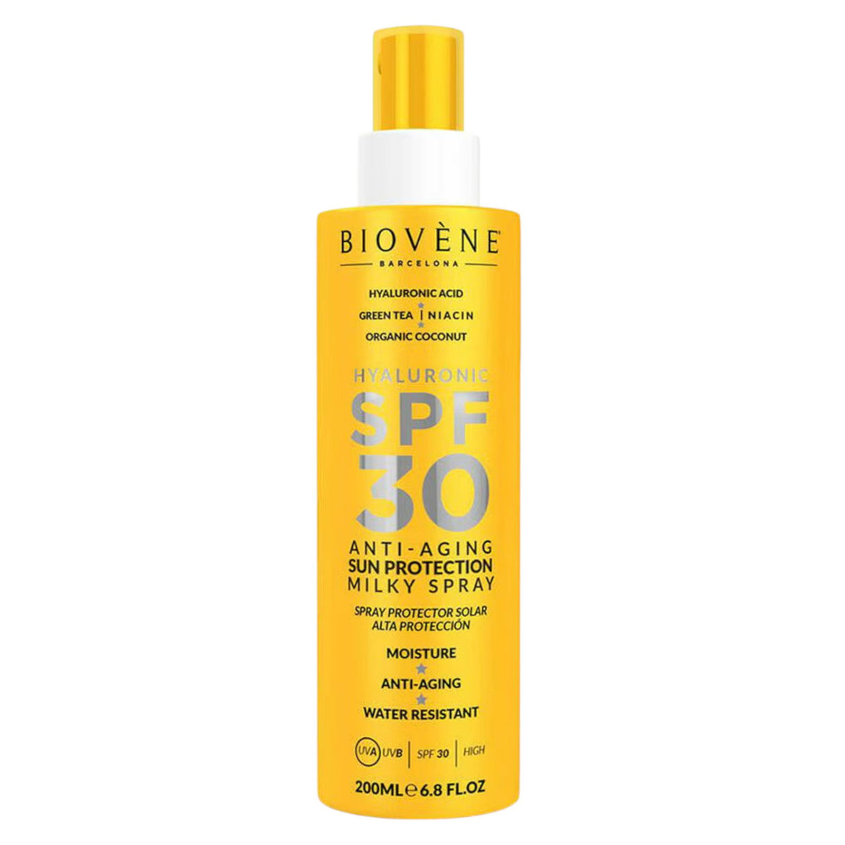 Biovene, Hyaluronic Acid, Grüner Tee, Anti-Aging, After-Sun Milch, 200 ml *Tester