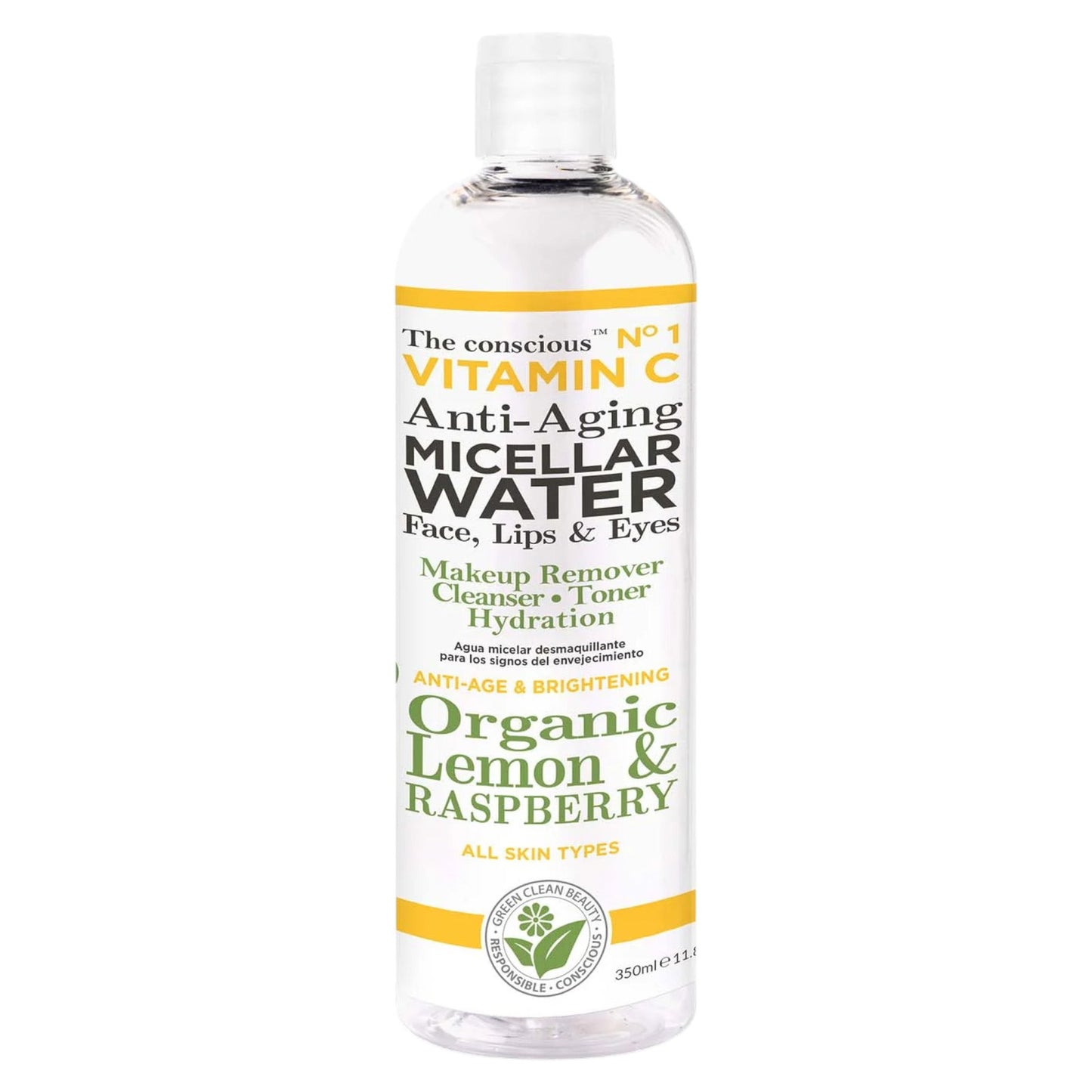 Biovene, The Conscious No.1, Vitamin C, Hydratation, Mizellenwasser, Alle Hauttypen, 350 ml