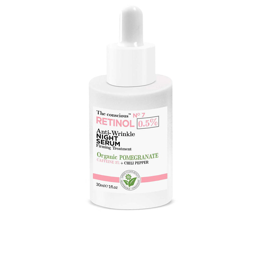 Biovene, The Conscious No.7, Retinol, Anti-Falten & Straffend, Nacht, Serum, Für das Gesicht, 30 ml